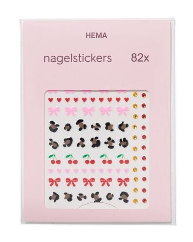 nagelstickers panter - 82 stuks - 11249079 - HEMA