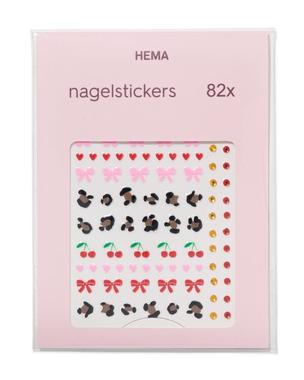 nagelstickers panter - 82 stuks - 11249079 - HEMA