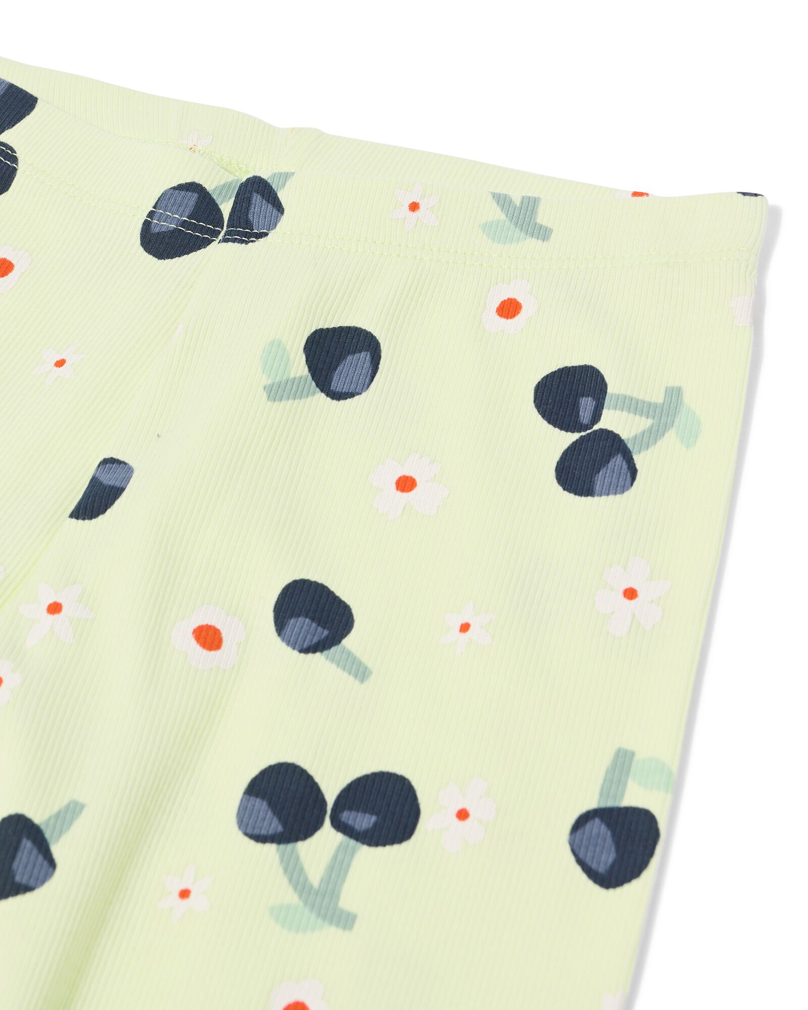 pyjama enfant c&ocirc;tel&eacute; cerise citron vert - 23090980LIME - HEMA
