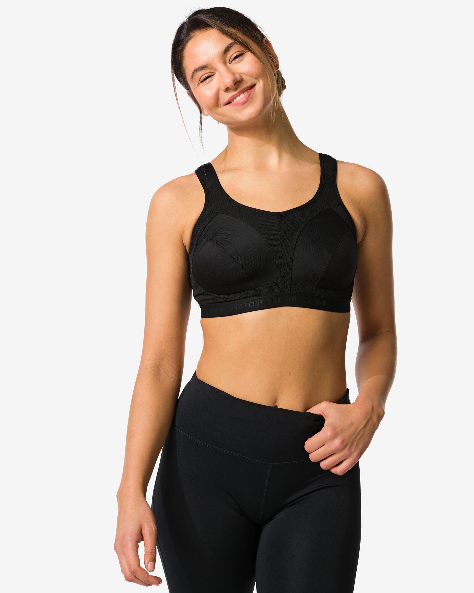 soutien-gorge de sport non pr&eacute;form&eacute; sans armatures - support &eacute;lev&eacute; - 21730241 - HEMA