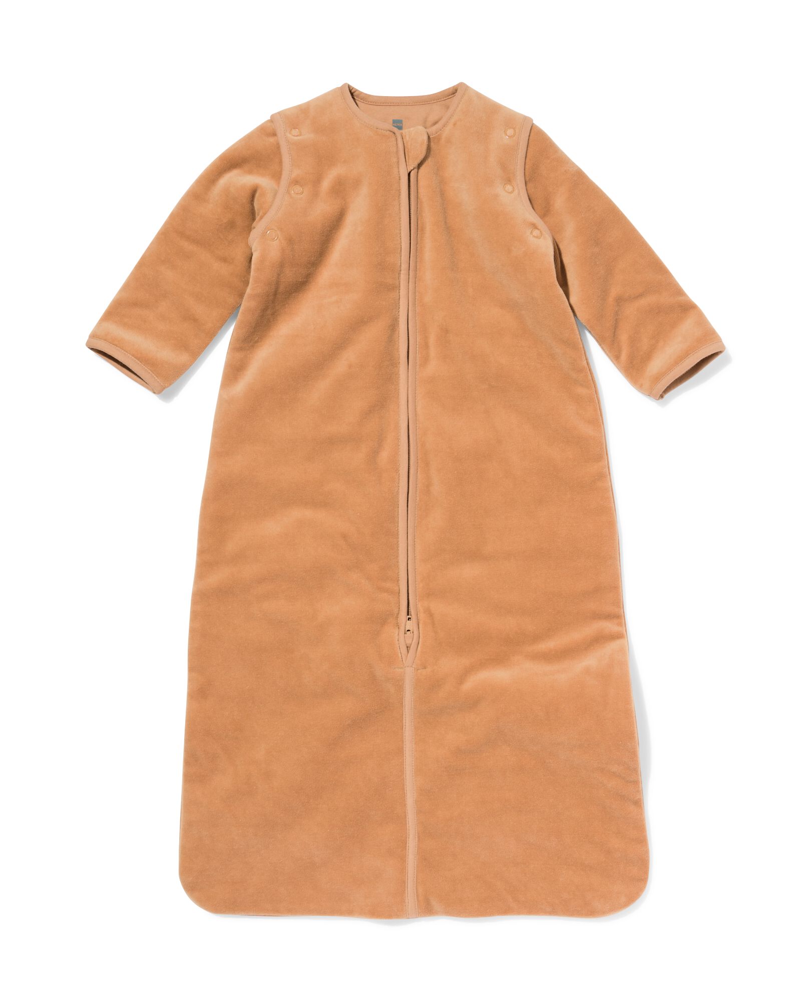 gigoteuse avec manches amovibles velours tog 3,0 beige - 33365250BEIGE - HEMA