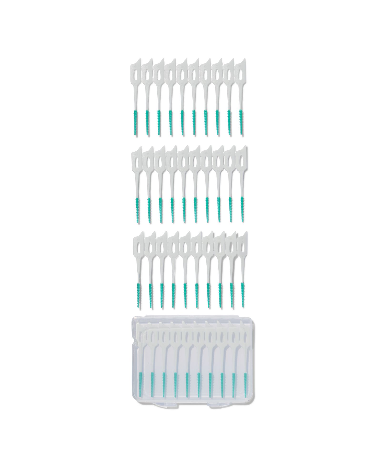 interdentale borsteltjes regular - 40 stuks - 11133386 - HEMA