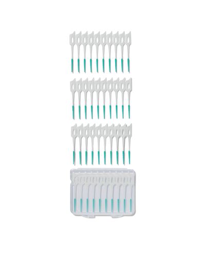 interdentale borsteltjes regular - 40 stuks - 11133386 - HEMA