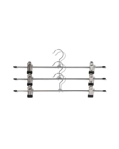 broekhangers metaal - 3 stuks - 39811010 - HEMA