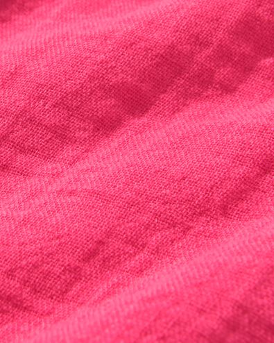 dames doorknoopjurk Lynn roze XL - 36280174 - HEMA