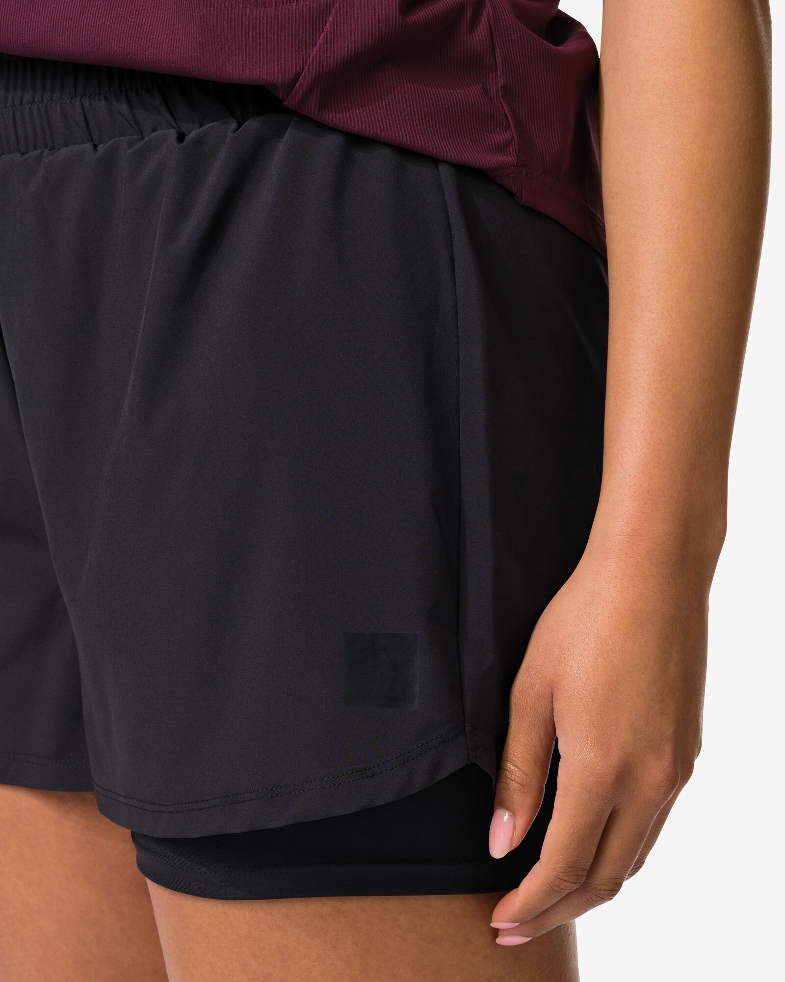 short de sport femme noir noir - 1000030599 - HEMA