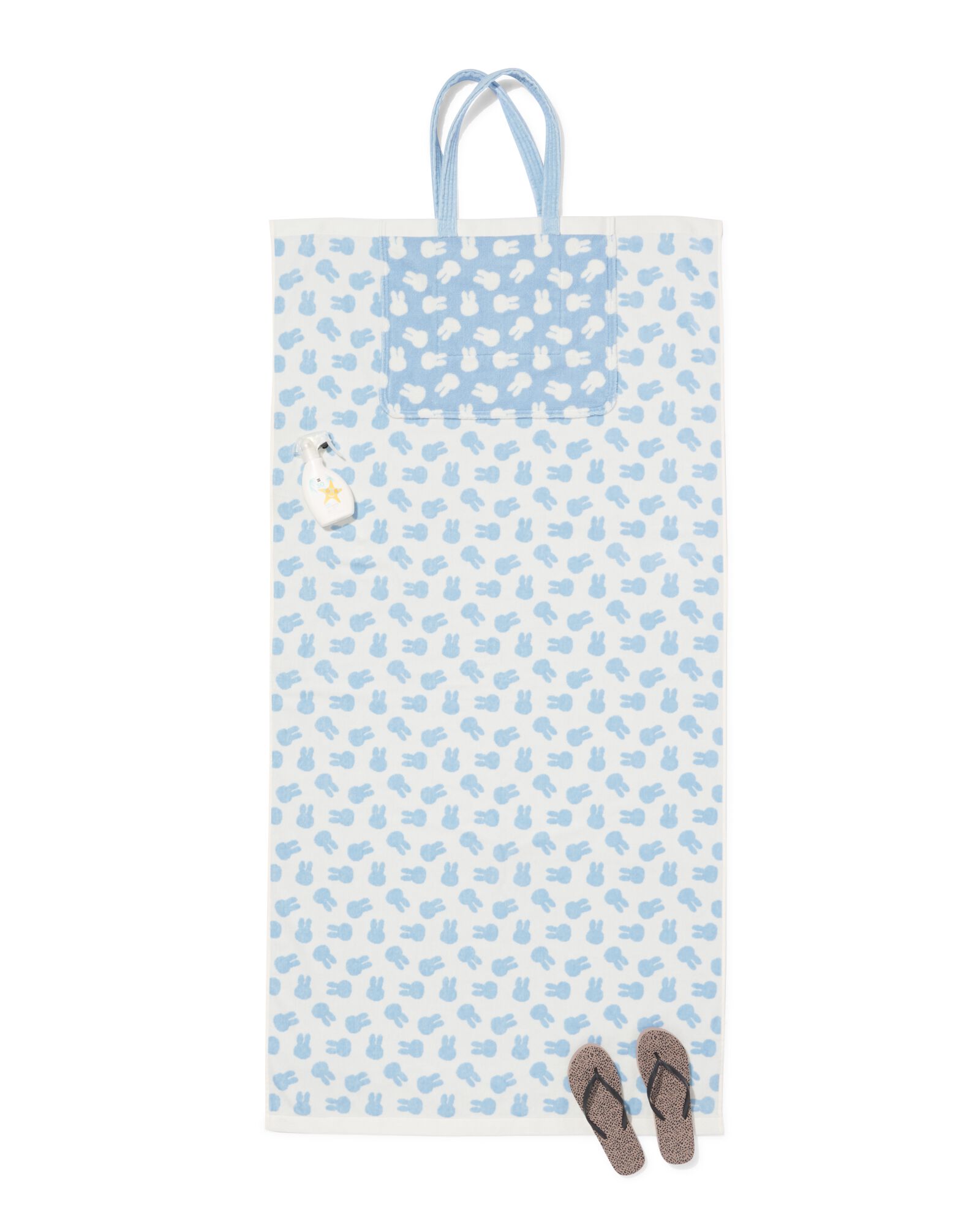 nijntje 2-in-1 tas-strandlaken 180x90cm - 60470028 - HEMA