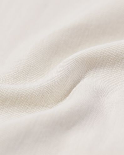 t-shirt enfant avec broderie blanc cassé blanc cassé - 30832905OFFWHITE - HEMA