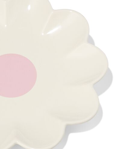 assiette &agrave; g&acirc;teau ⌀16cm c&eacute;ramique en forme de fleur - 61104513 - HEMA