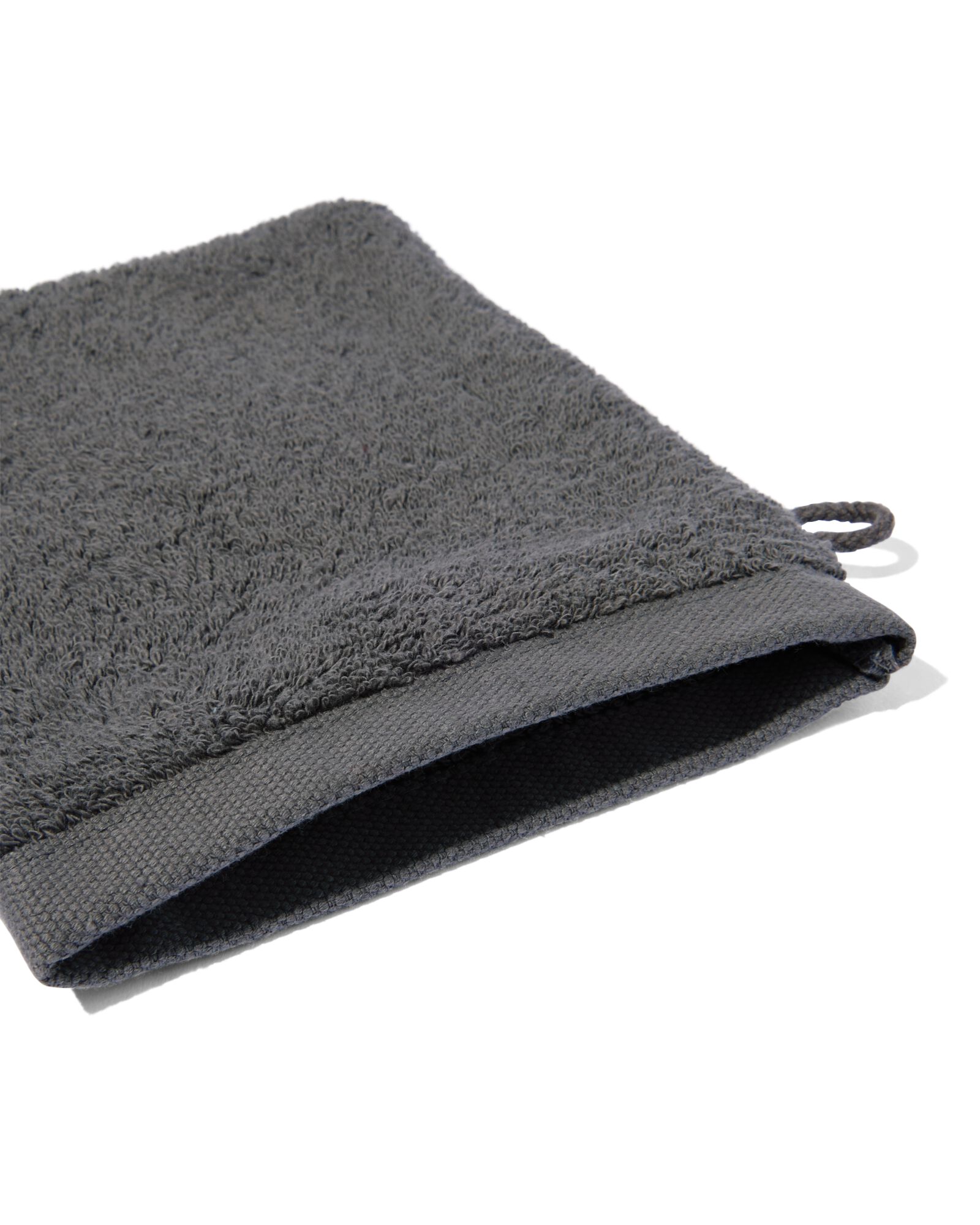Waschhandschuh &ndash; extraweiche Hotelqualit&auml;t &ndash; dunkelgrau - 5220034 - HEMA