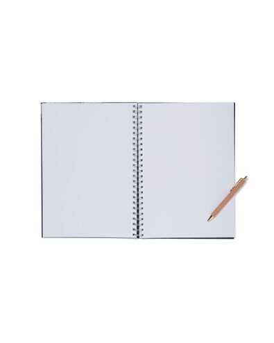 fotoplakboek 32.5x23.2 zwart - 14640001 - HEMA
