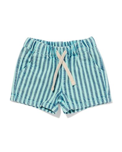 Baby-Shorts, Comfy Fit, gestreift gr&uuml;n gr&uuml;n - 33192470GREEN - HEMA