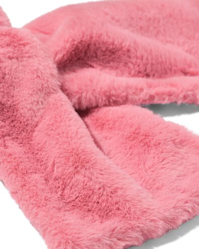 kindersjaal nepbont roze - 16700285 - HEMA