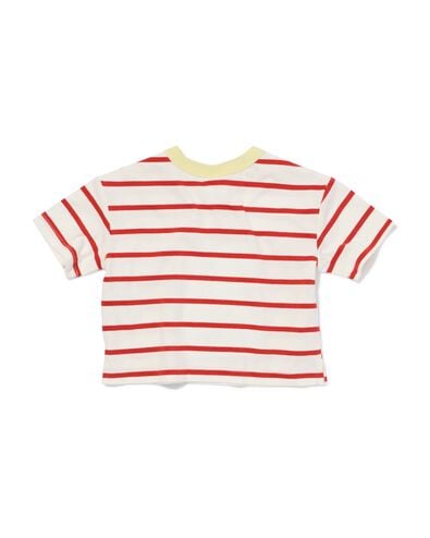 Baby-T-Shirt Jersey gestreift rot rot - 33189270RED - HEMA