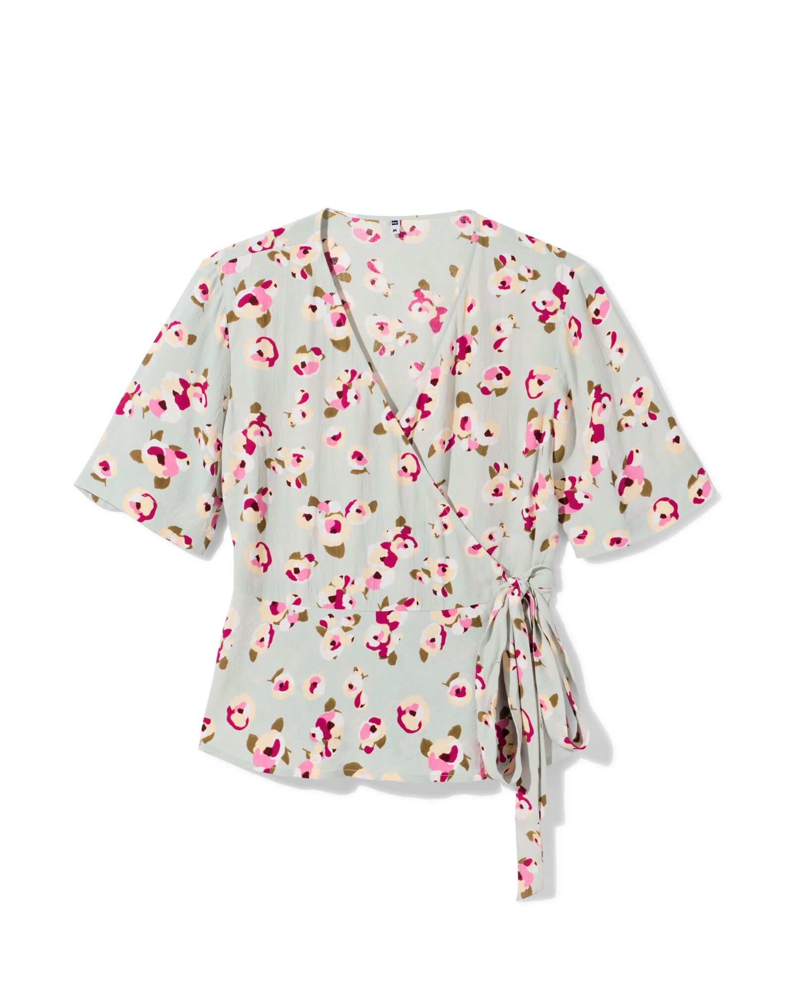 top femme Delilah fleurs vert clair vert clair - 36206650LIGHTGREEN - HEMA