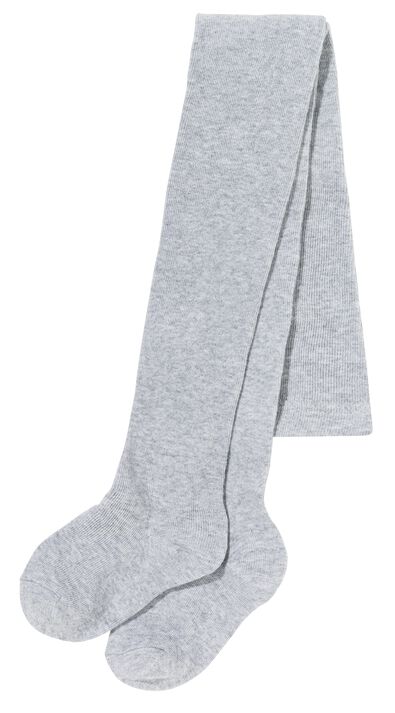 2 paires de collants &eacute;pais enfant avec coton bleu bleu - 1000028429 - HEMA