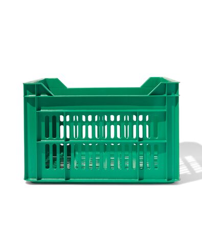 caisse &agrave; v&eacute;lo 40x30x25 cm 30L vert recycl&eacute;  - 41150002 - HEMA