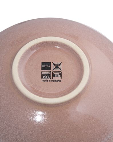 bol bas &Oslash;15cm Puur gla&ccedil;ure r&eacute;active taupe - 9650135 - HEMA