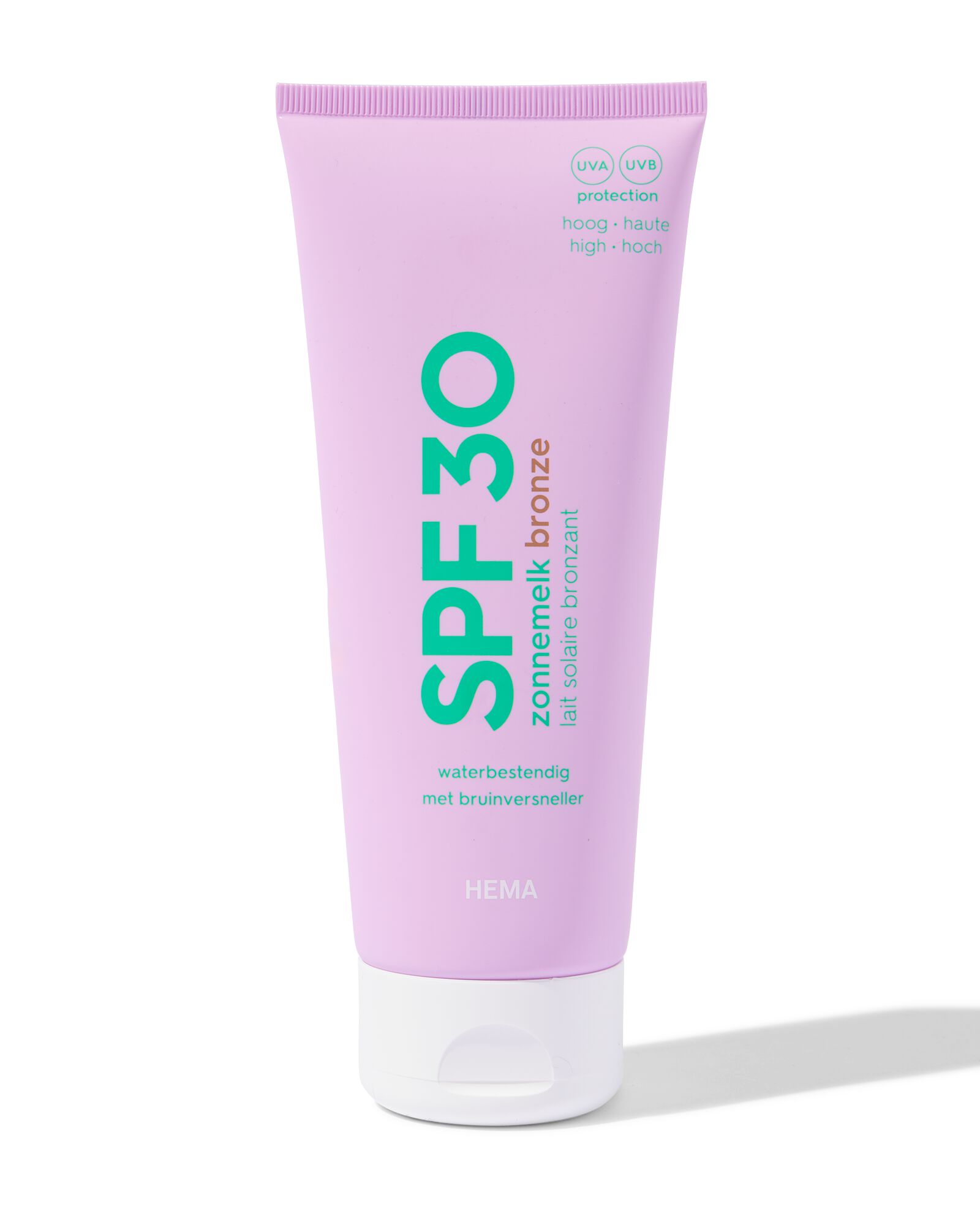 cr&egrave;me solaire avec acc&eacute;l&eacute;rateur de bronzage SPF30 200ml - 11640014 - HEMA