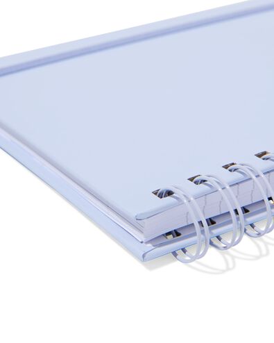 notitieboek A5 gelinieerd blauw - 14120125 - HEMA