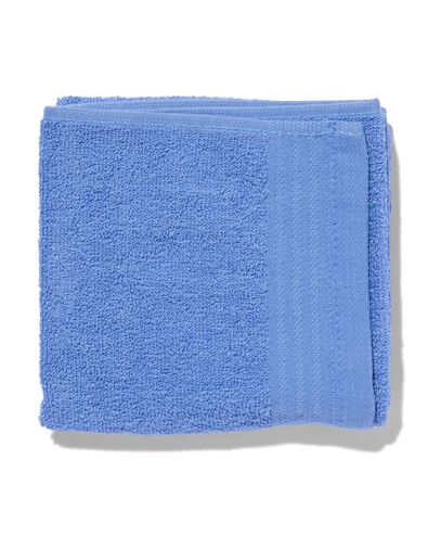 essuie-mains 50x50 coton bleu - 5450048 - HEMA