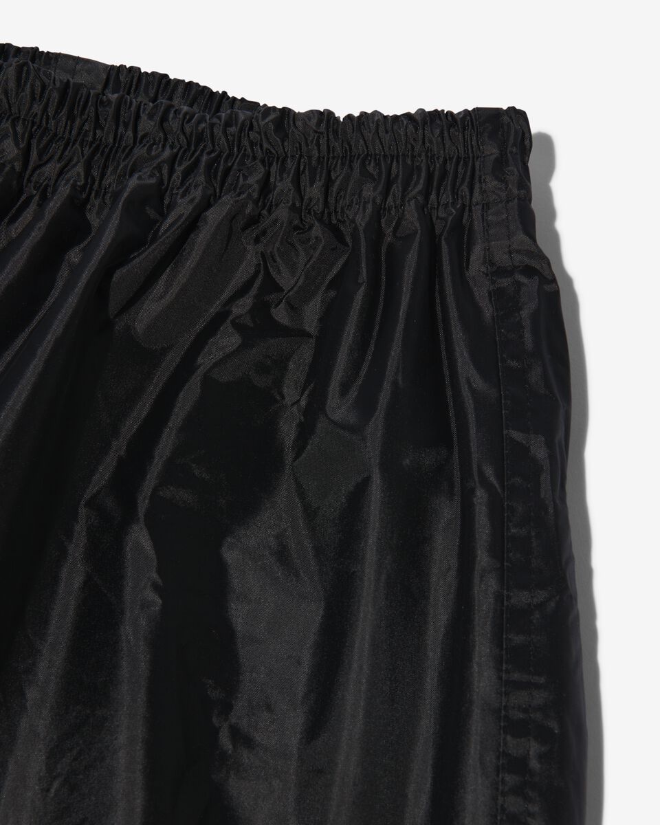 pantalon imperméable adulte pliable noir noir L - 34460023 - HEMA