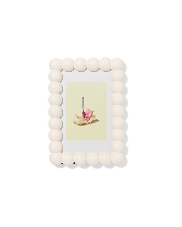 cadre photo 10x15 cm bois billes - 13627032 - HEMA