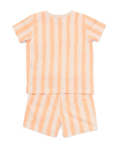 pyjacourt b&eacute;b&eacute; rayures p&ecirc;che p&ecirc;che - 33301360PEACH - HEMA