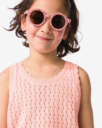 kinderkledingset ajour roze roze - 30855009PINK - HEMA