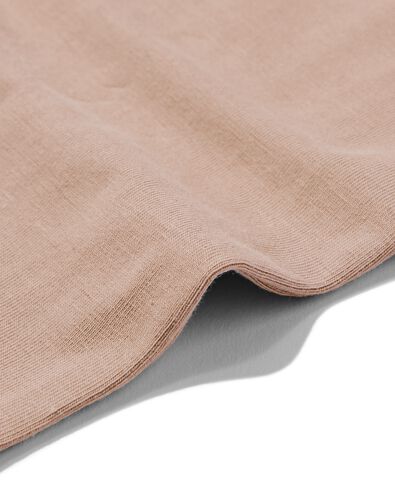 d&eacute;bardeur femme en coton &agrave; bretelles spaghetti beige - 19650654BEIGE - HEMA