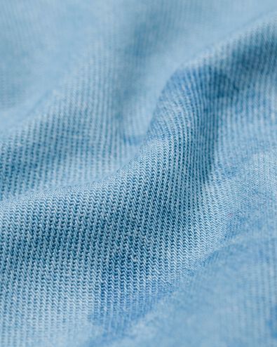 Weites Damenkleid Blumen jeansfarben jeansfarben - 36208770DENIM - HEMA