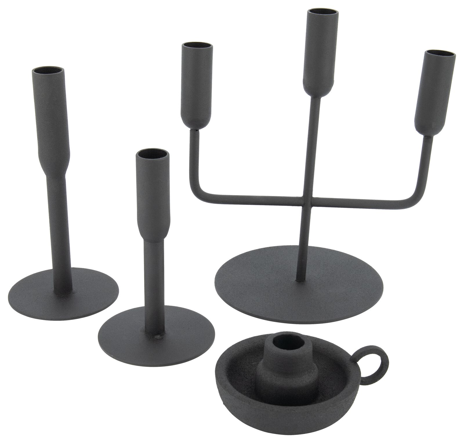 bougeoir - noir - 13320141 - HEMA