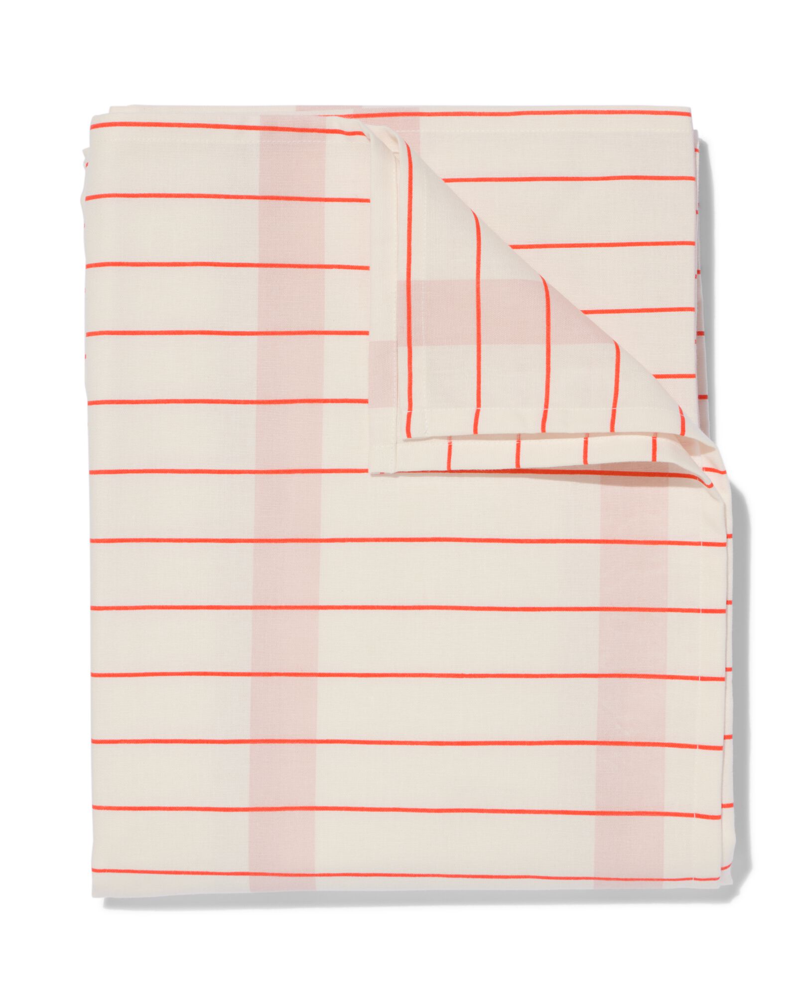 Tischdecke, 140 x 240 cm, Baumwolle, rot - 5330283 - HEMA