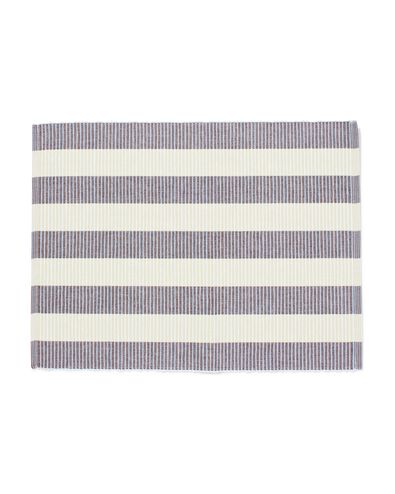 Tischsets 35 &times; 45 cm, Baumwolle, Blau-Braun &ndash; 2 St&uuml;ck - 5300148 - HEMA