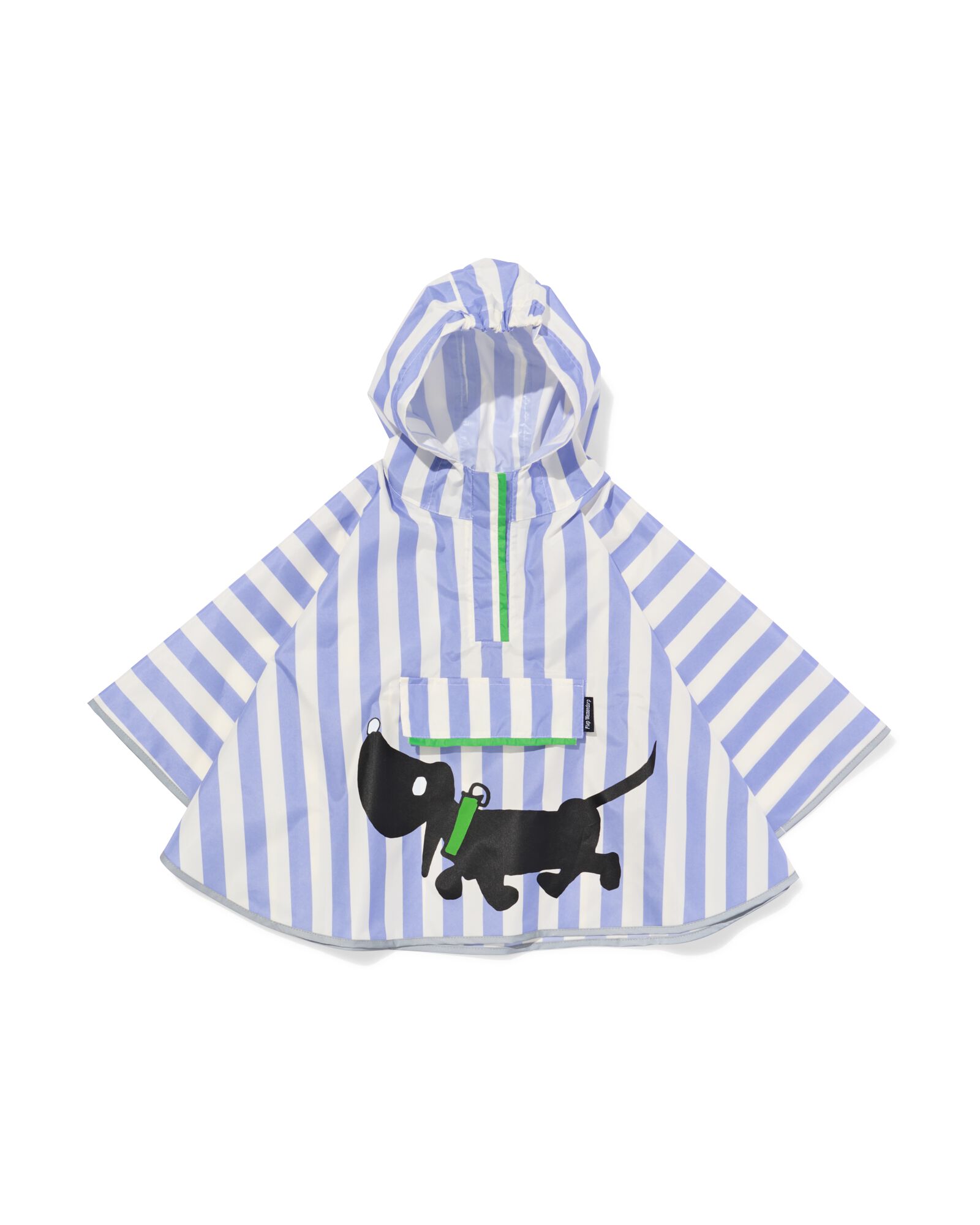 Takkie Baby-Poncho gestreift blau - 33260020BLUE - HEMA