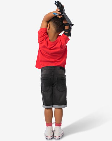 short enfant jogdenim noir noir - 1000023205 - HEMA