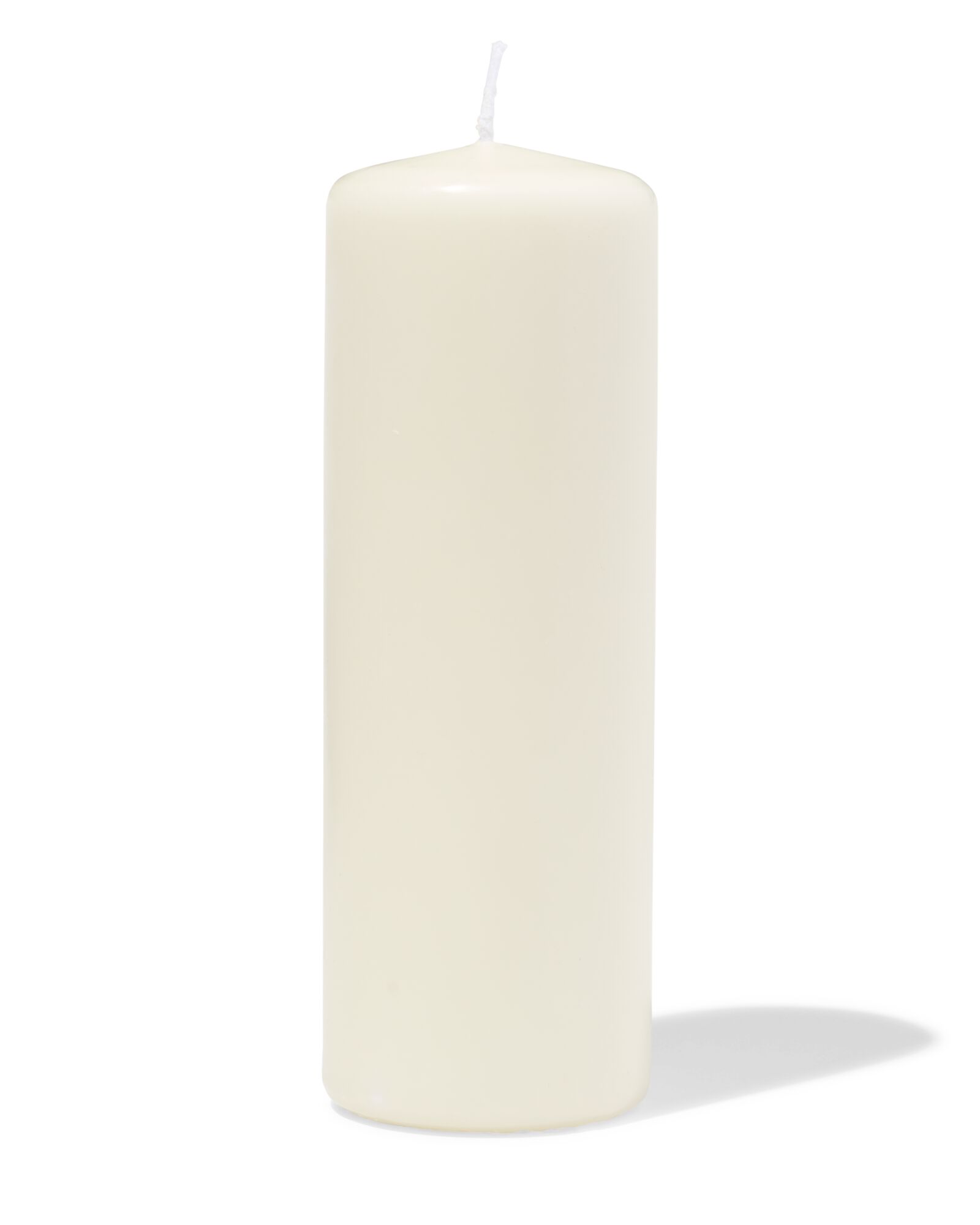 bougie cylindrique ⌀7x20cm ivoire ivoire 7 x 20 - 13509052 - HEMA