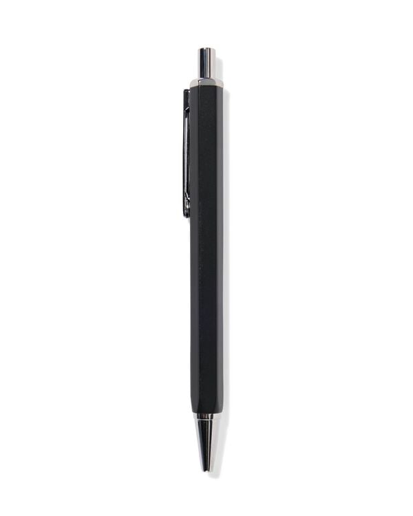 balpen zwart blauwschrijvend - 14400603 - HEMA