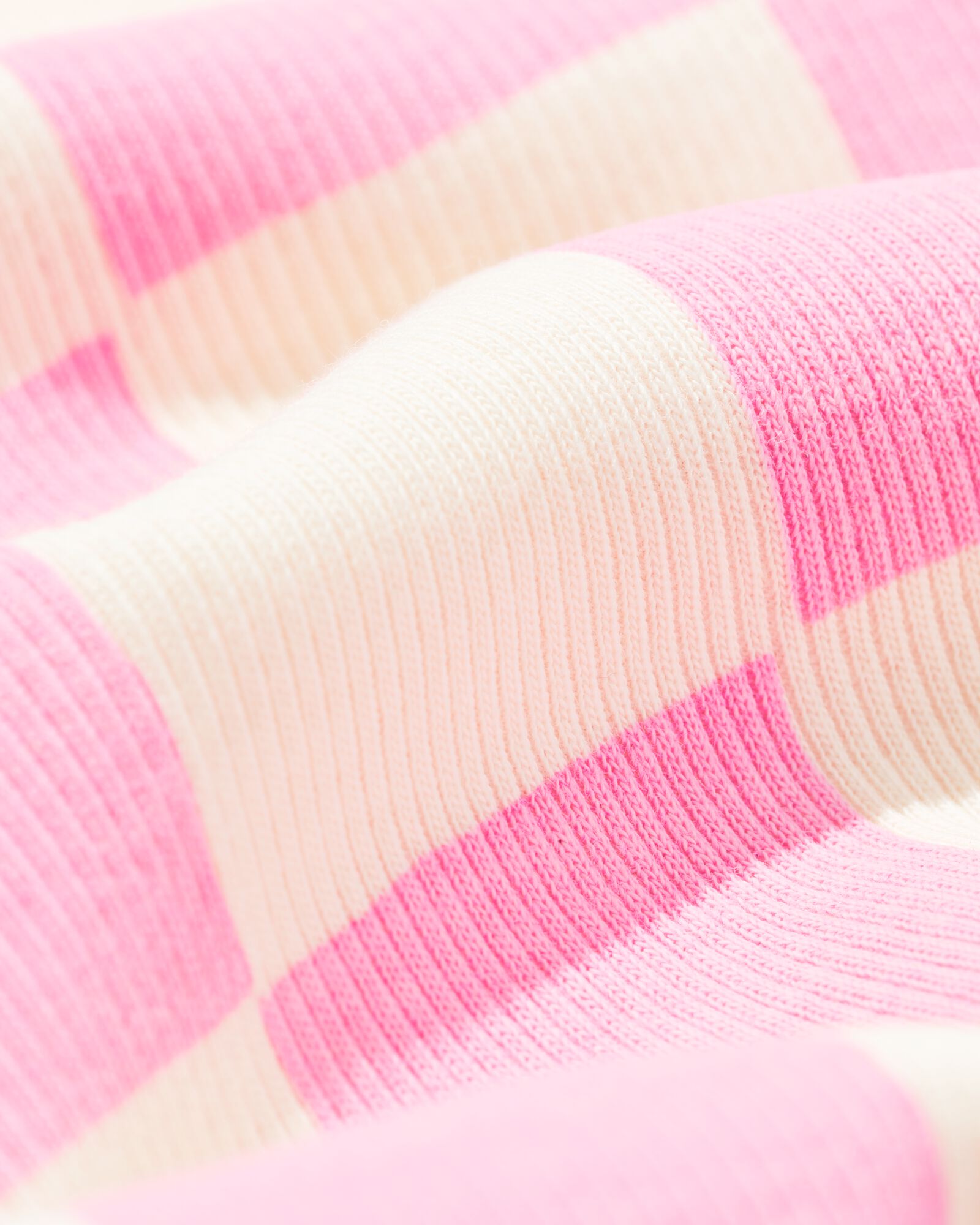 Kinder-Kurzpyjama, gerippt, Karomuster rosa - 23002960PINK - HEMA