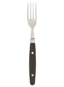 fourchette, noir - 9905021 - HEMA