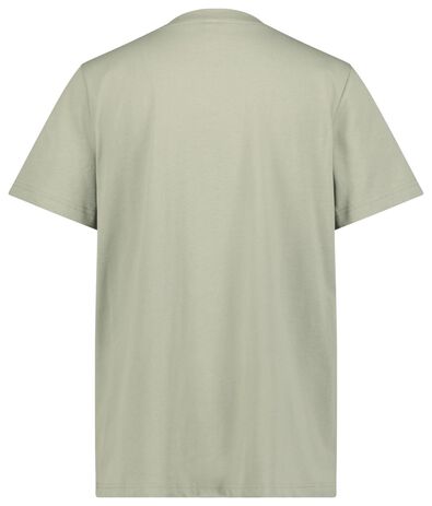 dames t-shirt lichtgroen - 1000023510 - HEMA