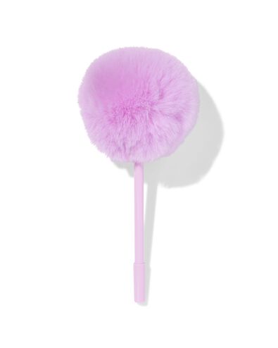 stylo pompon lilas - 14480050 - HEMA