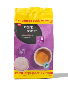 50 dosettes de café dark roast - 17150039 - HEMA