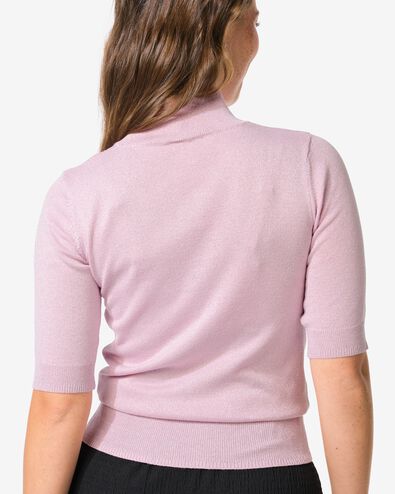 dames top Lily glitter roze roze - 36205770PINK - HEMA