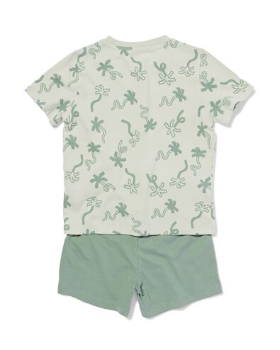 pyjacourt enfant palmiers vert vert - 23001360GREEN - HEMA