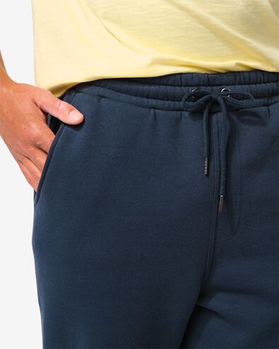 heren sweatbroek donkerblauw - 1000030212 - HEMA