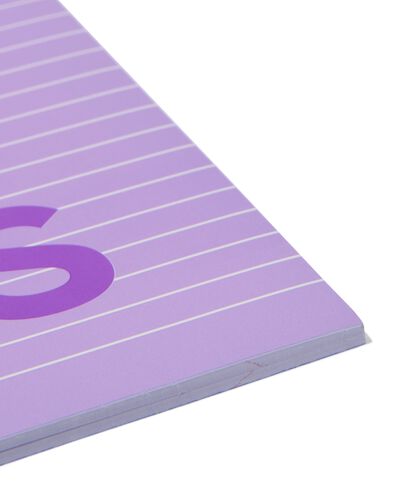 3 cahiers lilas A5 - lign&eacute;s - 14120210 - HEMA