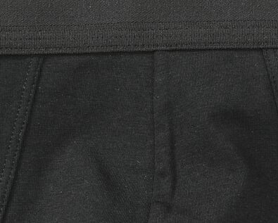 2 slips homme coton real lasting noir noir - 1000009785 - HEMA