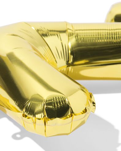 ballon aluminium lettre Z 30cm dor&eacute; - 14260056 - HEMA