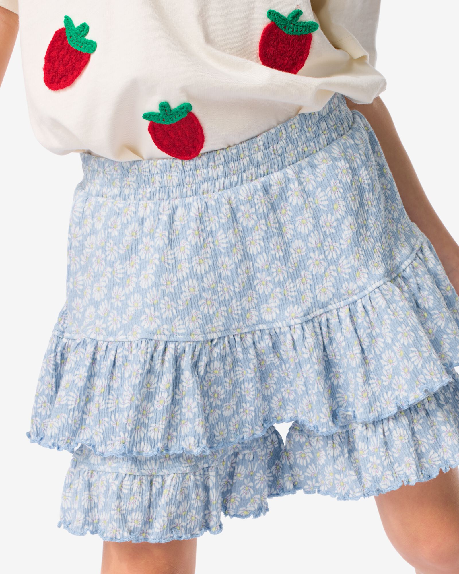 kinderbroekrok blauw - 30861815BLUE - HEMA